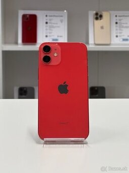 ZÁRUKA 2 ROKY /  Apple iPhone 12 Mini 128GB Red, 100%