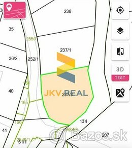 PREDAJ ideálny STAVEBNÝ POZEMOK - Vyšná Kamenica - 1