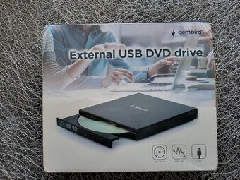 Externá DVD-CD mechanika Gembird. Nová.