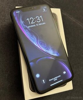 iPhone XR 64GB black - nová batéria