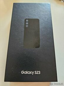 Predam Samsung Galaxy s23 256Gb v ciernej farbe v prevedeni