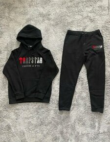 Trapstar Chenille Decoded Tracksuit - Black/Red - 1