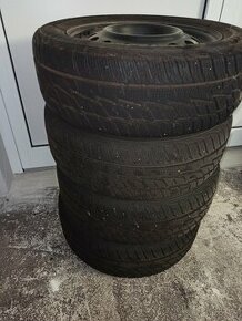 Zimné pneumatiky Matador 205/55 R16 91T na diskoch 6jx16 - 1