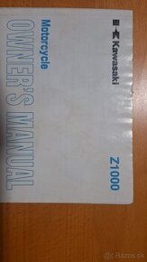 KAWASAKI Z1000 MANUAL