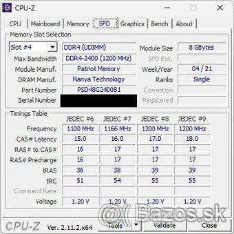 DDR4 Patriot 8GB