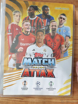 Futbalové kartičky Match Attax 2025.