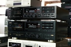 AKAI GX 75 TAPE DECK, AKAI GX 6 včetně servisního protokolu