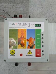 Elektrický ohradník, oplotok, KOMBI, SOLÁR 12V/230V 5J - 1