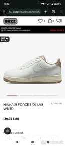 Predám úplne nové nenosené Nike air force 1