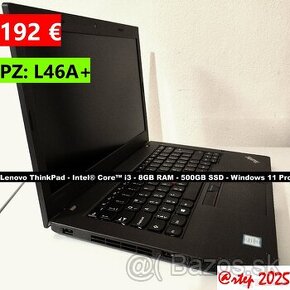 Lenovo ThinkPad (PZ:L46A+) @rtep