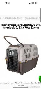 Prepravka plastová 63/70/92cm