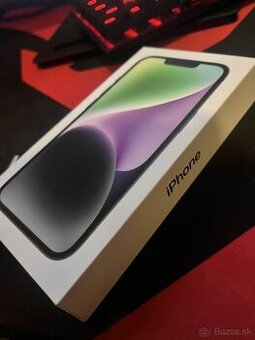 iPhone 14, Midnight 128gb 2ročná záruka