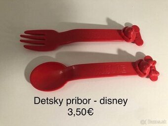 Detský príbor - disney - Tupperware