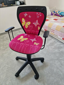 Detská otočná stolička Ministyle Butterfly