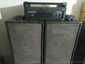 Výkonná aparatúra 2x600W RMS