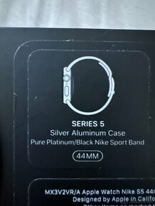 Apple Watch 5 44mm GPS verzia nike