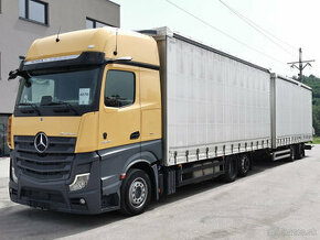 Prodám valník MB ACTROS 2548 E6 + přívěs WECON PC 114m3