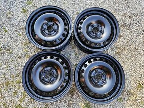 5x100 r15 plechové disky Škoda, Volkswagen 5,5Jx15ET40