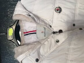 MONCLER originál white damska zimna  vesticka L