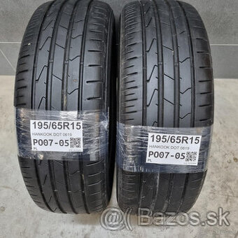 Letné pneumatiky 195/65 R15 HANKOOK DOT0619