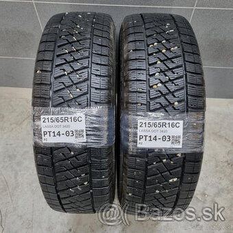 Dodávkové pneu zimné 215/65 R16C LASSA DOT3420