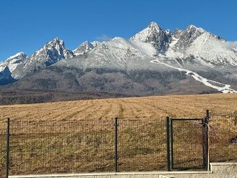 Vysoké Tatry, apartmán 100 m2, výhľad na hory