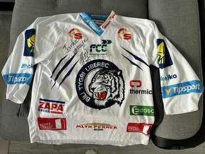 Hokejovy dres Bílí  Tigři Liberec Lašák