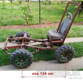 podvozok na 4x4 malotraktor - 1