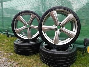 Predám Elektrony 5x112 na Celoročne Pneu 235/35ZR19