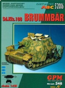 Papierový model KFZ_166_BRUMBAR