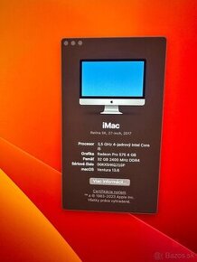 Predam imac 27” CTO 2017