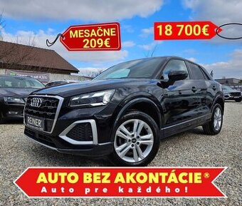 Audi Q2 MATRIX SVETLÁ, SERV. HISTÓRIA, 1.majiteľ