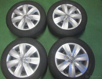 R16 Zimná sada VW rozteč 5x112 205/55R16 DUNLOP 4D - 1