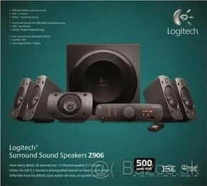 Logitech Z906 5.1 zvukový systém, 500W