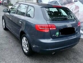 Rozpredam Audi a3 8p facelift 1.6tdi 77kw