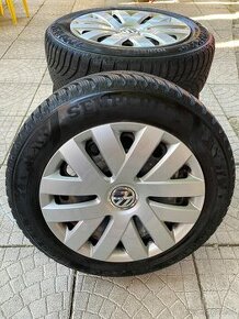 5x100 r15 185/60 r15 zimne pneumatiky+disky