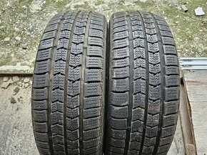 2x zimné pneu 195/60r16c - 1