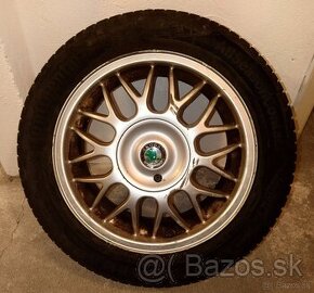 originál disky Škoda 205/55 R16 + celoročné pneu