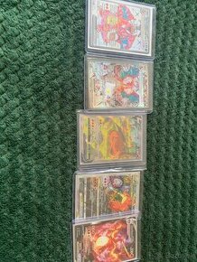 Pokemon Karty Charizard 6ks original