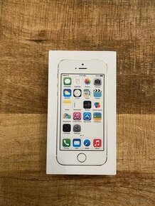 iPhone 5s gold 16GB + slúchatka + nabíjačka