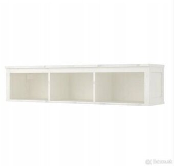 Polička na stenu IKEA HEMNES biela  148x37 cm REZERVOVANÉ - 1