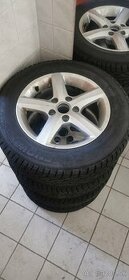 Kolesa s novymi gumami 5x112, r15