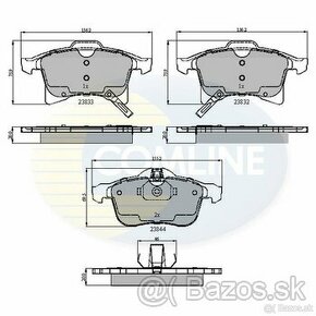 Sada brzdových platničiek kotúčovej brzdy COMLINE CBP31307