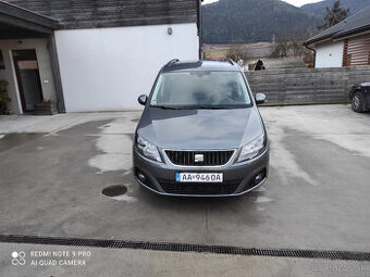 Seat Alhambra 2.0TDI 103KW, 7 miest, 12/2013, M6, tazne