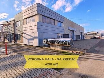 PREDAJ -VÝROBNÁ HALA SO SKLADOVÝMI PRIESTORMI ID 029-18-FIJA