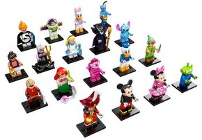 Lego collectible minifigures Disney 1 series