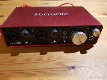 Zvukovka Focusrite Scarlett 2i2