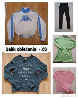 Balík dámskeho oblečenia XS