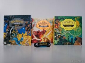 Terry Pratchett komplet tri audio knihy