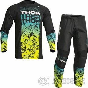 Motocrossove nohavice a dres Thor 3XL